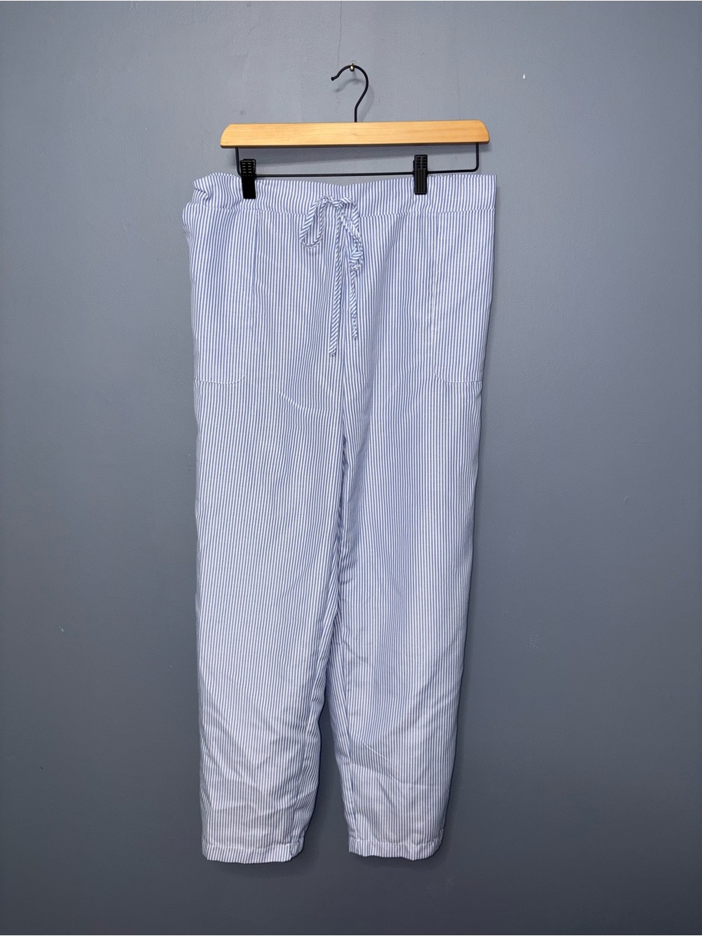 Blue Striped Pants | Size 1XL